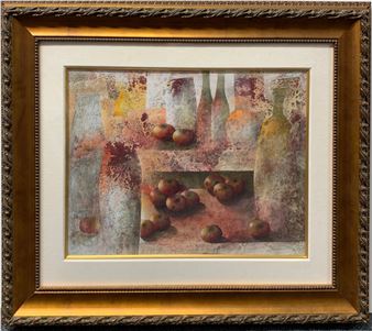 A pair of lithographs entitled &quot;Red Grapes&quot; and &quot;Apples&quot; - Alvaro Peppoloni