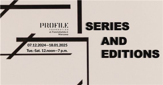 Series and Editions - Profile Foundation