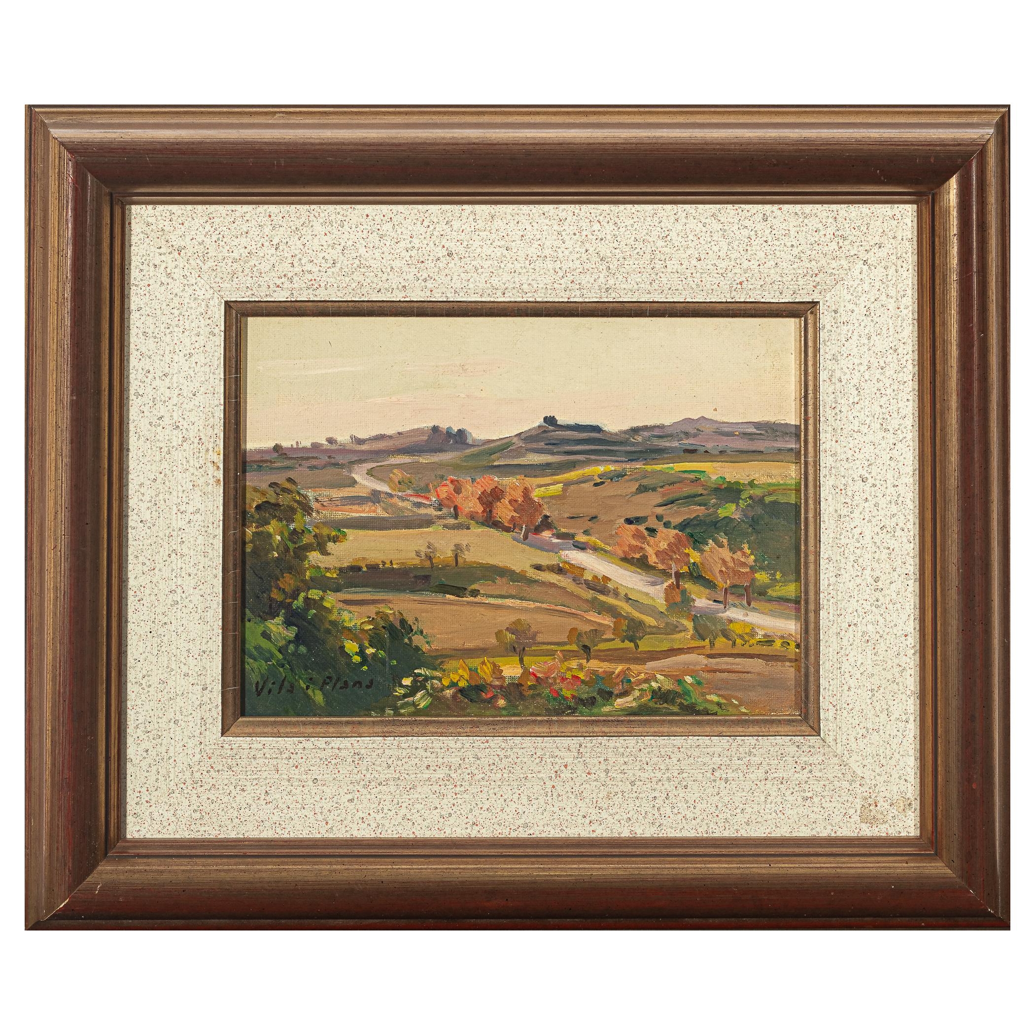 Artwork by Lluís Vila Plana, Paisaje, Made of oil on board