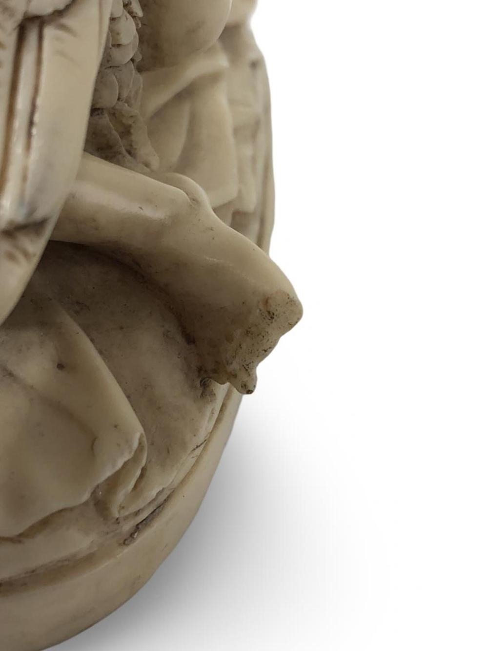 Artwork by Gino Ruggeri, Leda and the Swan, Made of Sculpture