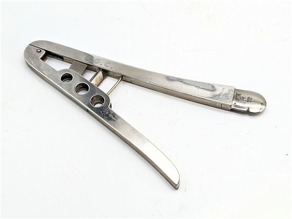 Sterling | STERLING SILVER CIGAR CUTTER | MutualArt