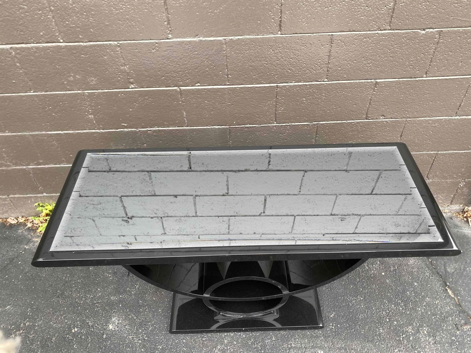 Jay Spectre | Jay Spectre Contemporary Mirror Console Table | MutualArt