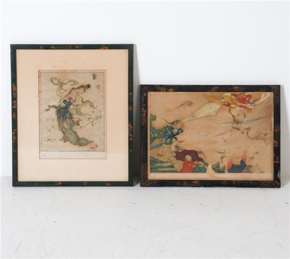 PAIR OF ETCHINGS by Elise Ashe Lord