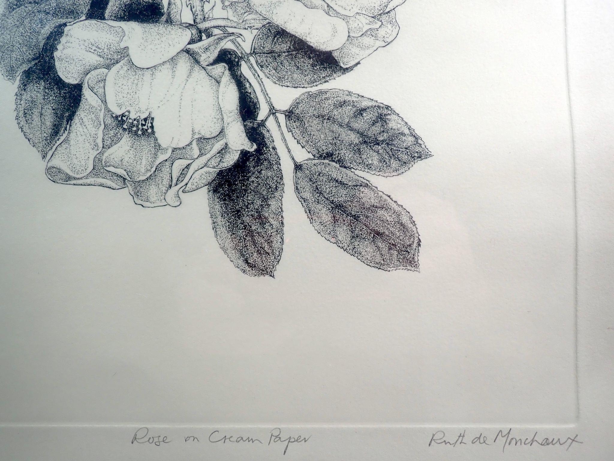 Artwork by Ruth de Monchaux, Rose, Made of etching