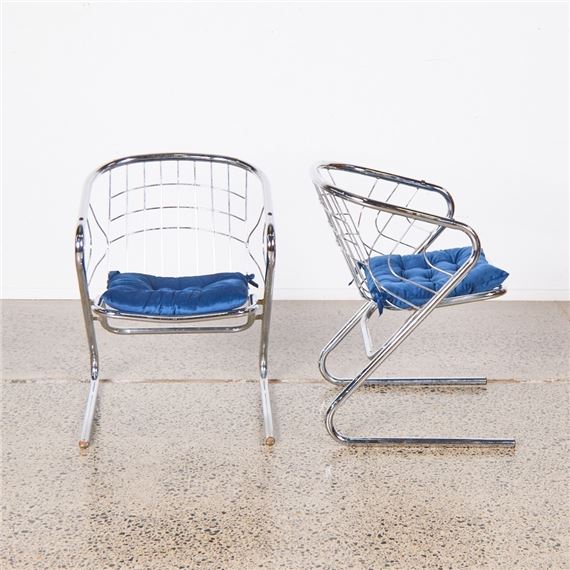 Gastone Rinaldi | A Pair of Gastone Rinaldi Style Chairs | MutualArt