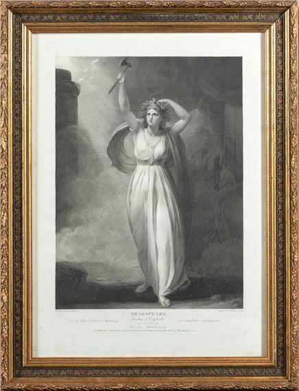 Shakespeare by George Romney, Francis Legat