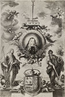 Carlos II rey Católico - Francisco de Herrera the Younger