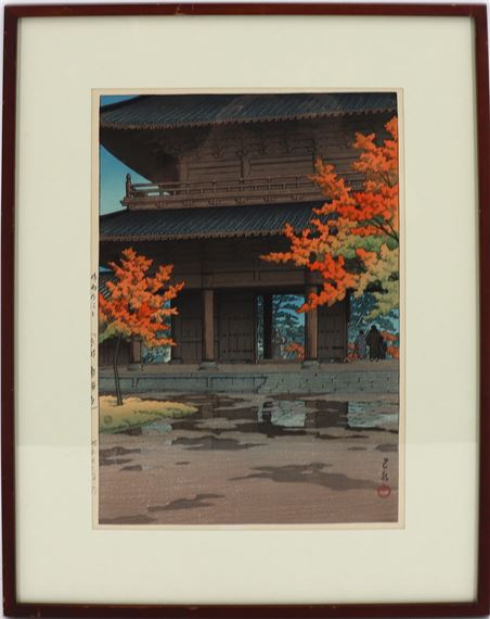Hasui Kawase (1883-1957) Japanese Woodblock Print by Hasui Kawase, 1883