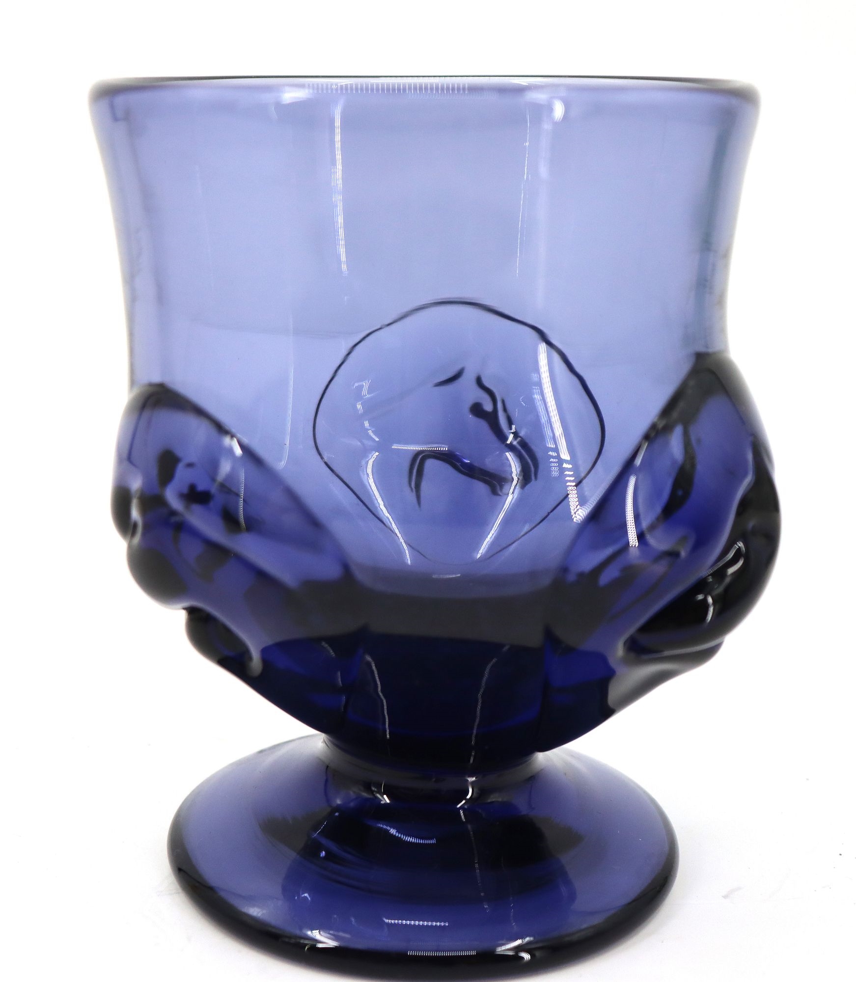 Dominick Labino | Dominick Labino Blue Glass Vase | MutualArt