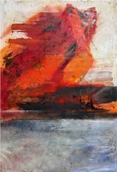 Maria Moser: Paper and canvas works - Galerie Welz