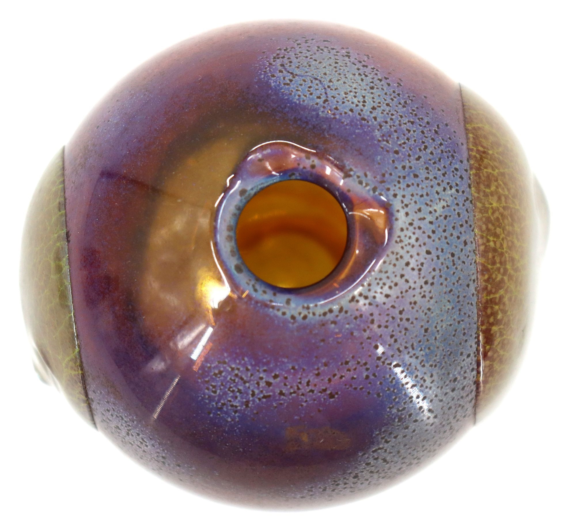 Dominick Labino | Dominick Labino Spherical Glass Vase | MutualArt