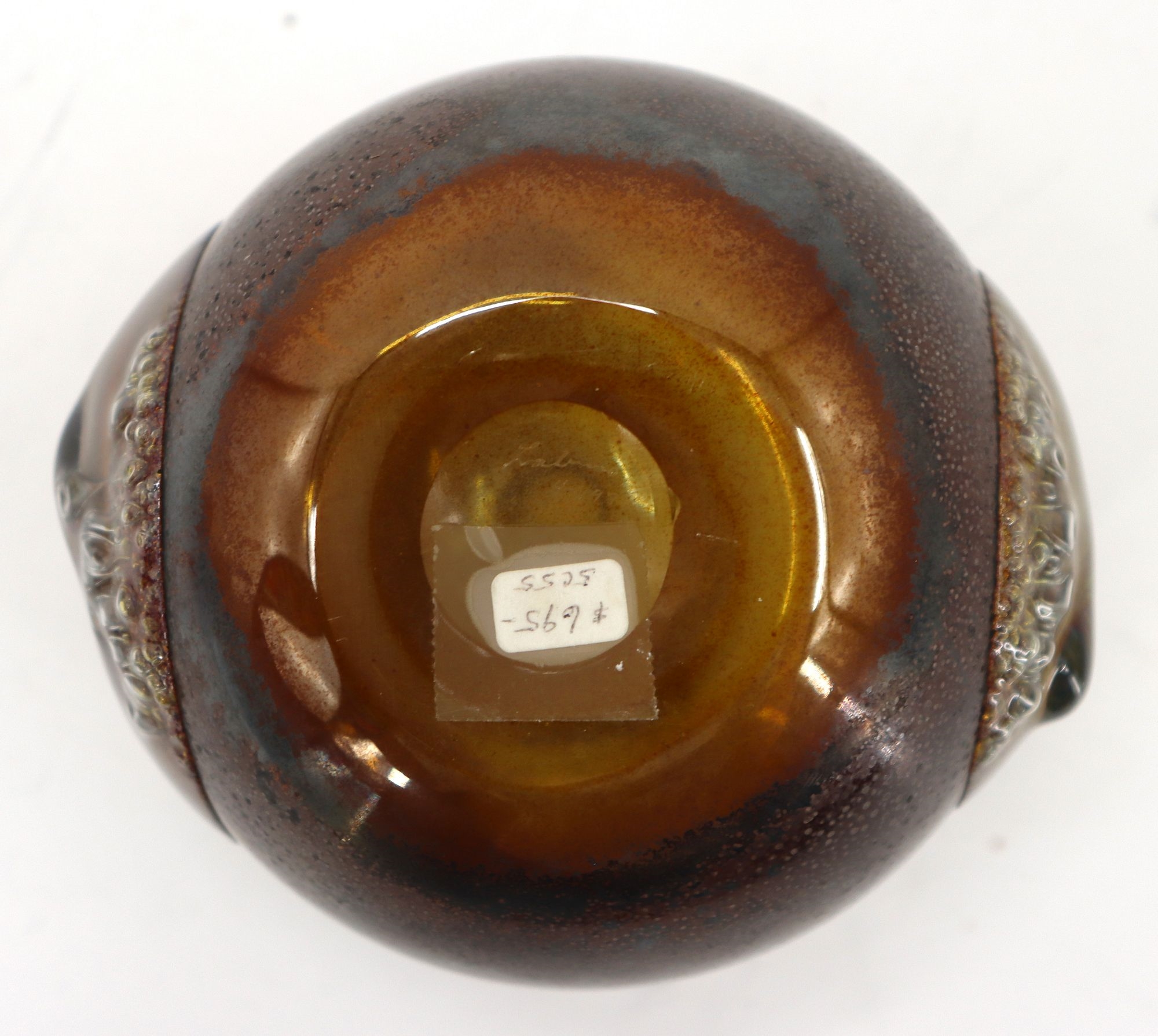 Dominick Labino | Dominick Labino Spherical Glass Vase | MutualArt