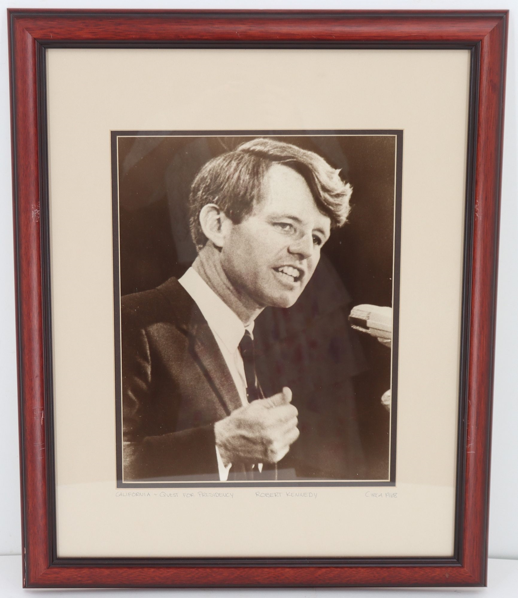 Artwork by Robert Kennedy, 2) Photographs - Robert Kennedy (1968) and Malcolm X/Martin Luther King Jr. (1964, Made of black and white photographs