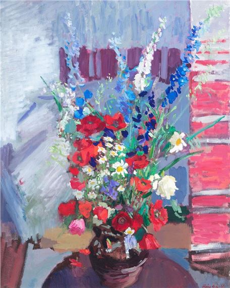 Csendélet by Győző Fáy