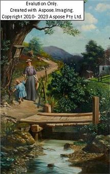 Spaziergang am Land - Eduard Maisch