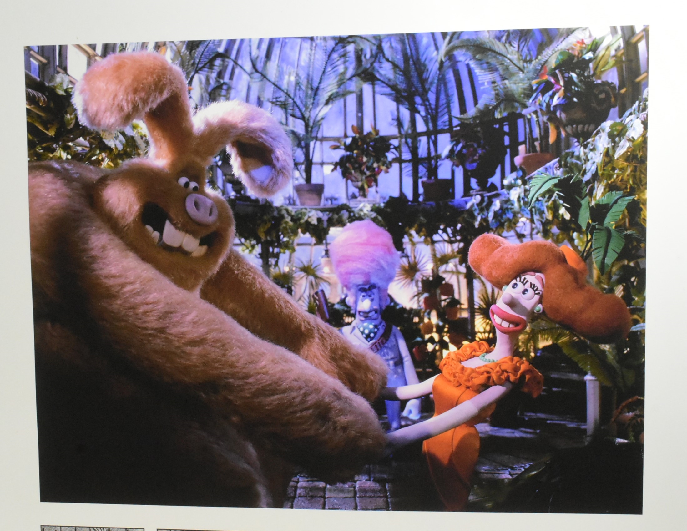 Nick Park | WALLACE & GROMIT CURSE OF THE WERE-RABBIT - SIGNED PRINT ...