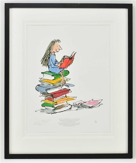 Quentin Blake Matilda Art