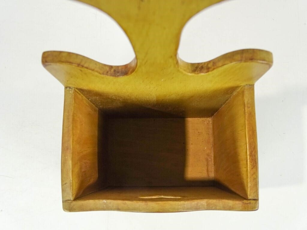 Artwork by John Dubiel, Lot (2) John Dubiel made candle boxes. Tallest 16" Ht.., Made of candle boxes