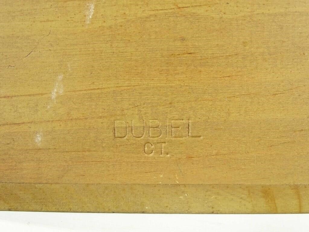 Artwork by John Dubiel, Lot (2) John Dubiel made candle boxes. Tallest 16" Ht.., Made of candle boxes