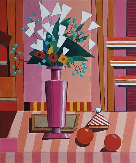 Pink Vase by Michał Ostaniewicz, 2024