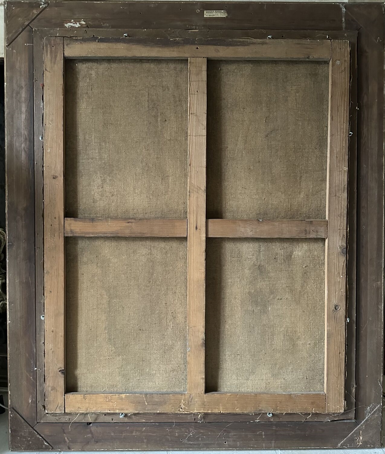 Artwork by Hélène Besnard-giraudias, La présentation du dernier-né, Made of oil on canvas