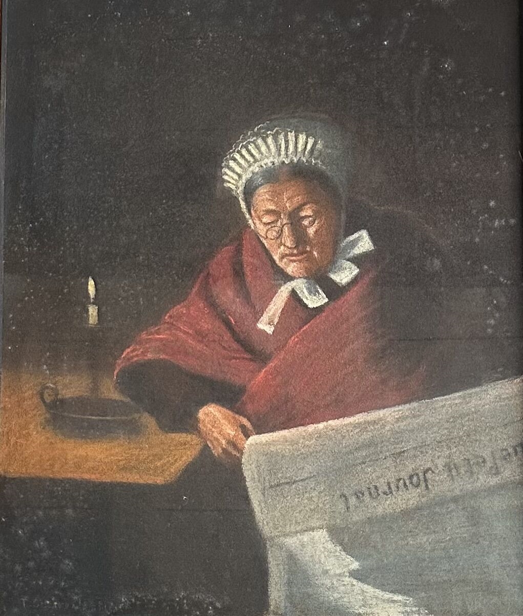 Artwork by Thomas Larbalestier, Le Petit Journal   à, Made of Pastel