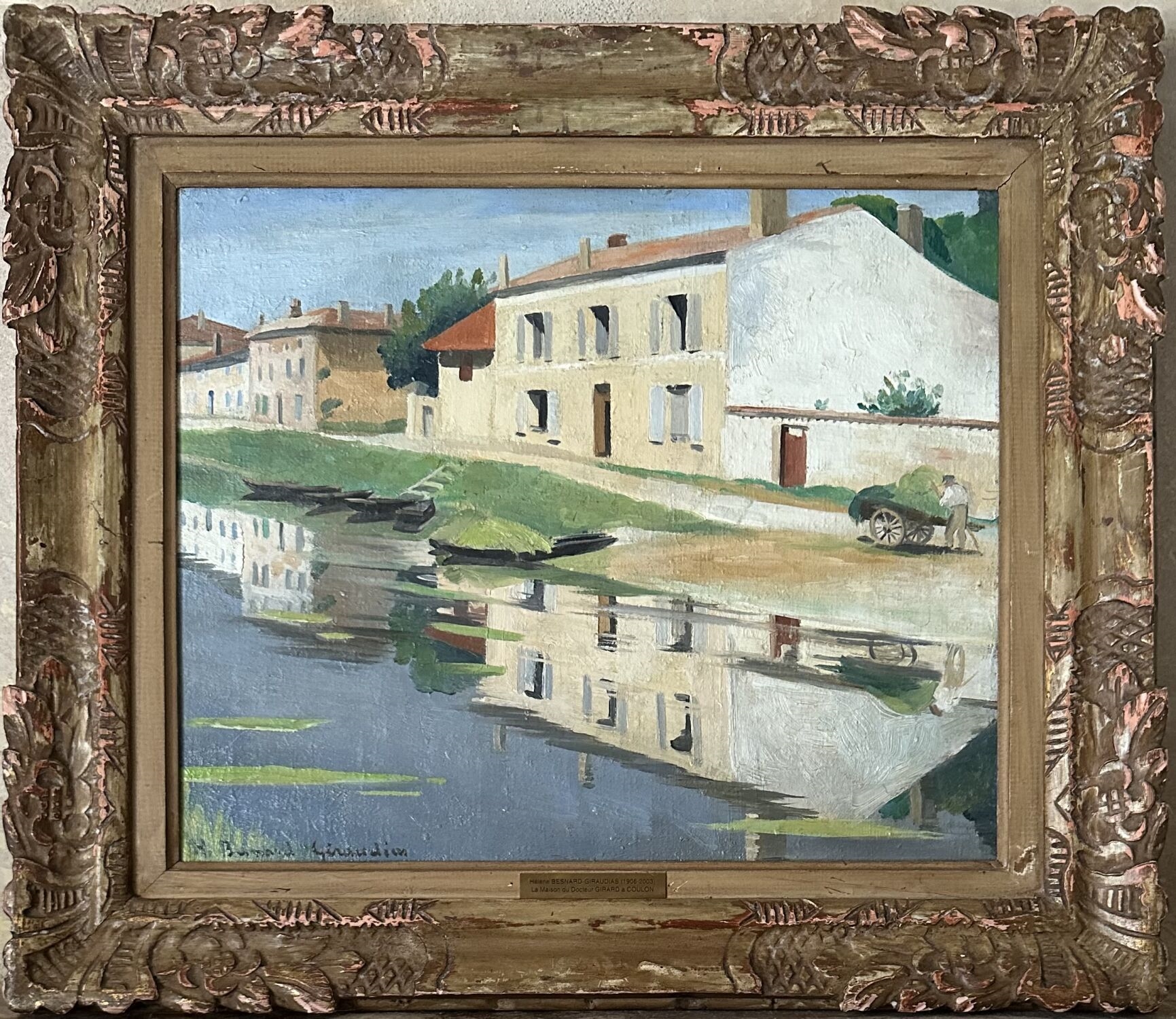 Artwork by Hélène Besnard-giraudias, Coulon, Made of oil on canvas