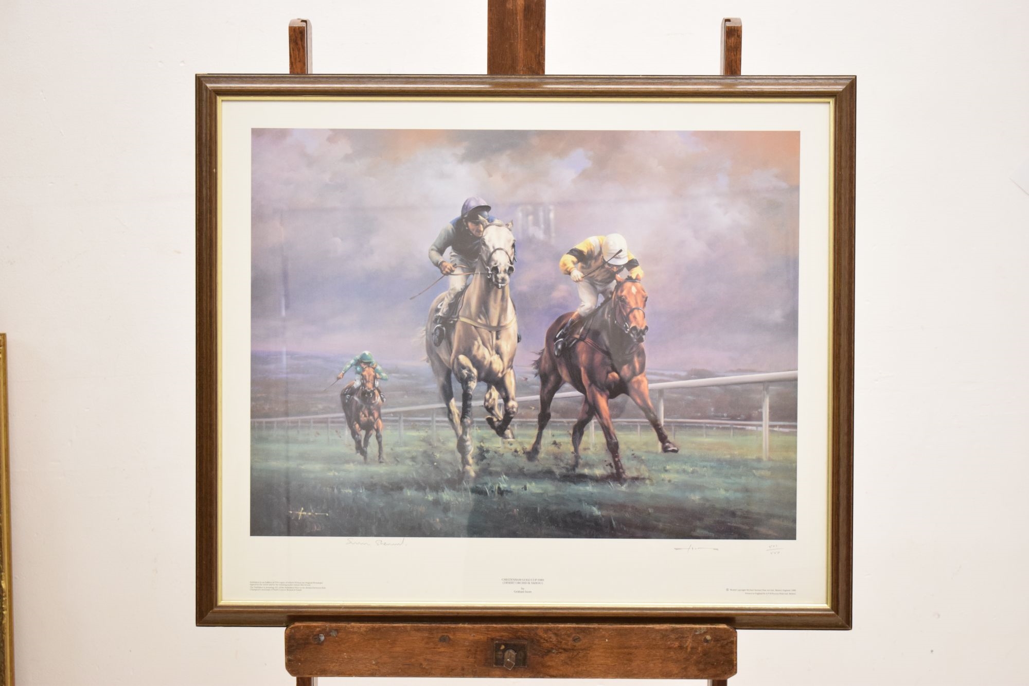 Graham Ison | Signed limited edition print - The 1989 Cheltenham Gold ...