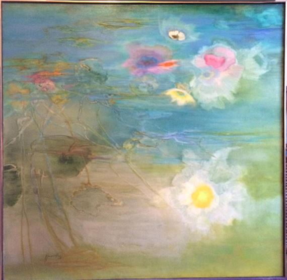 ABSTRACT WATERLILIES - Florence Hasenflug
