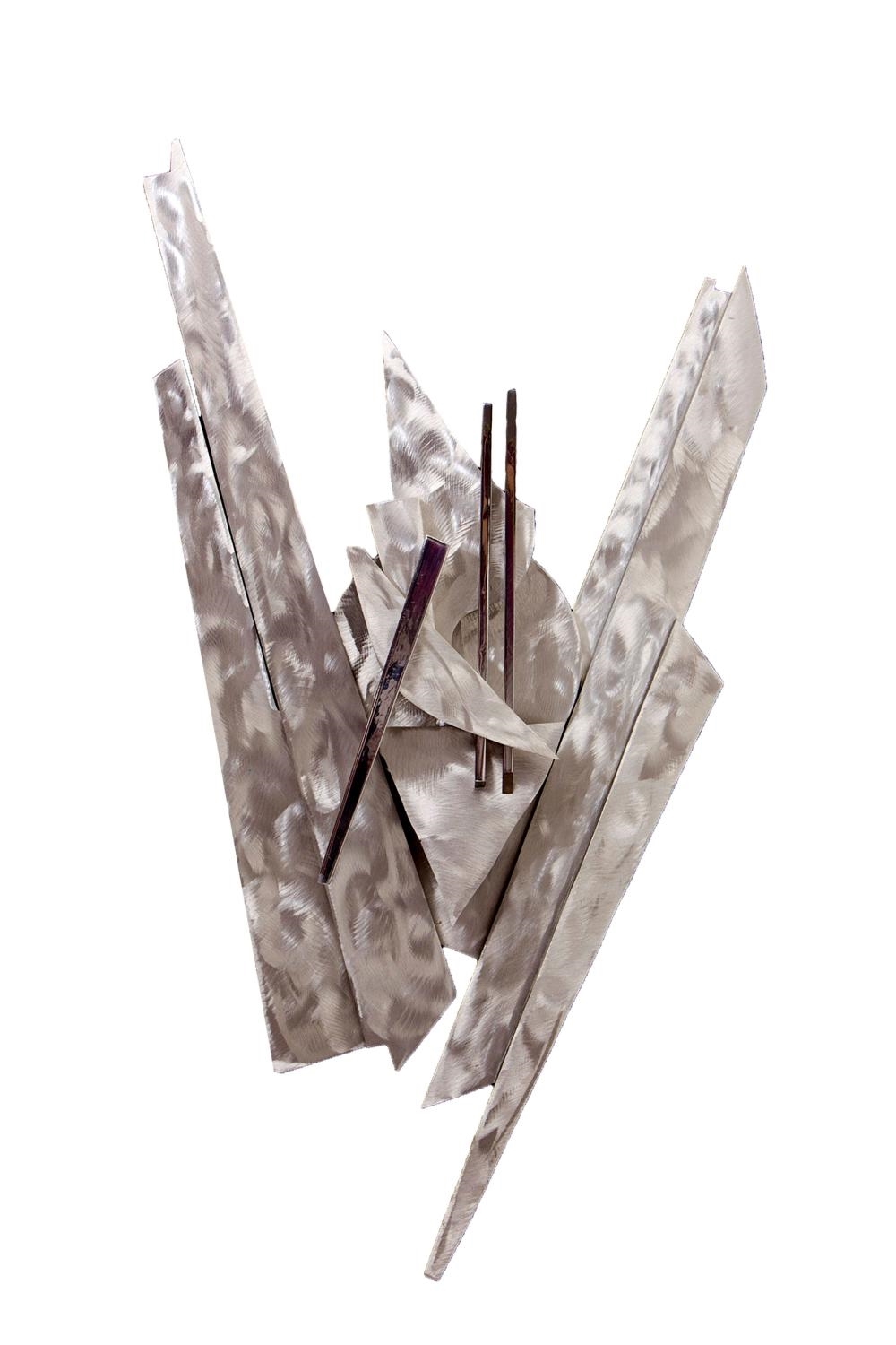 Artwork by Janet Indick, NEPTUNE, Made of Aluminum Sculpture