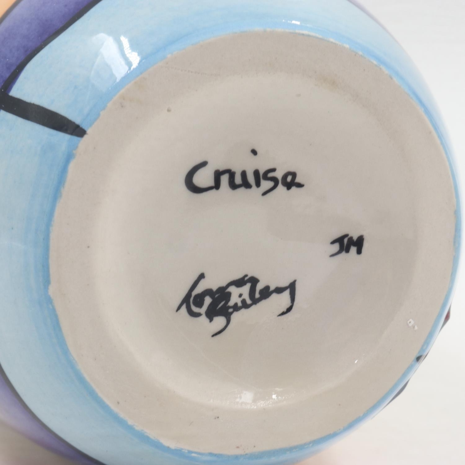 Lorna Bailey | Lorna Bailey lipped vase in the Cruise pattern, no ...