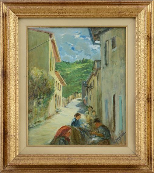 Foreshortening with figures by Massimo Quaglino