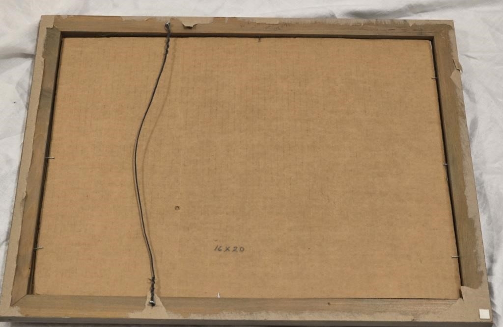 Artwork by Jim Hutchings, " The Bluewater Bridge Sarnia "