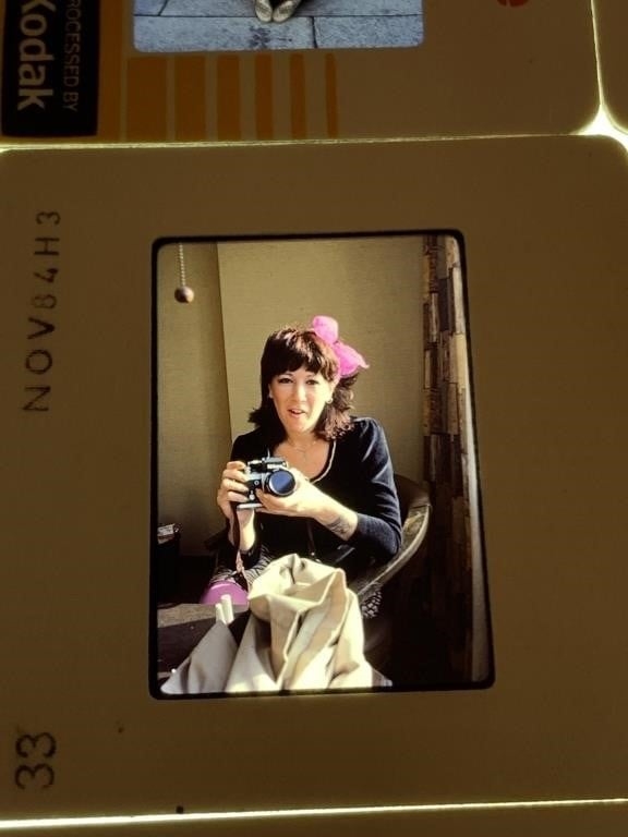 Artwork by Beth Stephens, Annie Sprinkle adult cinema actress, activist, Made of photograph