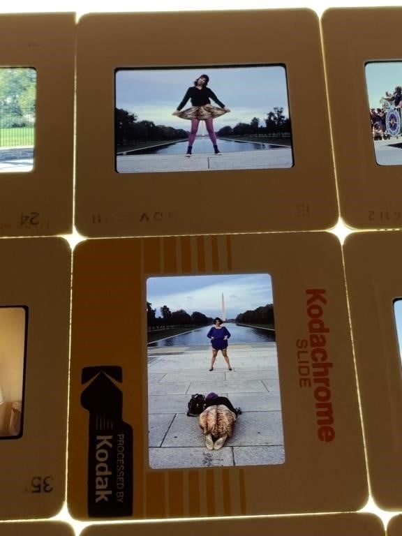 Artwork by Beth Stephens, Annie Sprinkle adult cinema actress, activist, Made of photograph