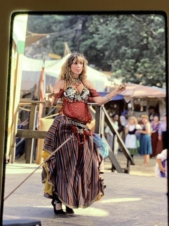 Artwork by Beth Stephens, Annie Sprinkle adult cinema actress, activist, Made of photograph