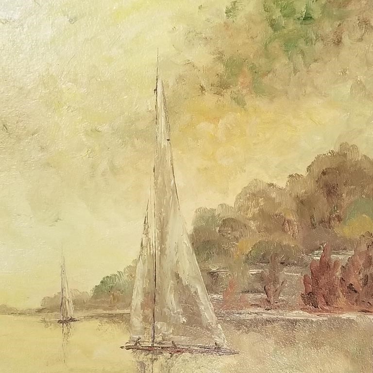 Artwork by Alice Moren Stolpe, Minnesota/Wisconsin, Made of oil painting on board