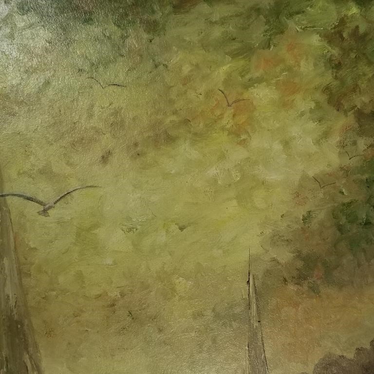 Artwork by Alice Moren Stolpe, Minnesota/Wisconsin, Made of oil painting on board