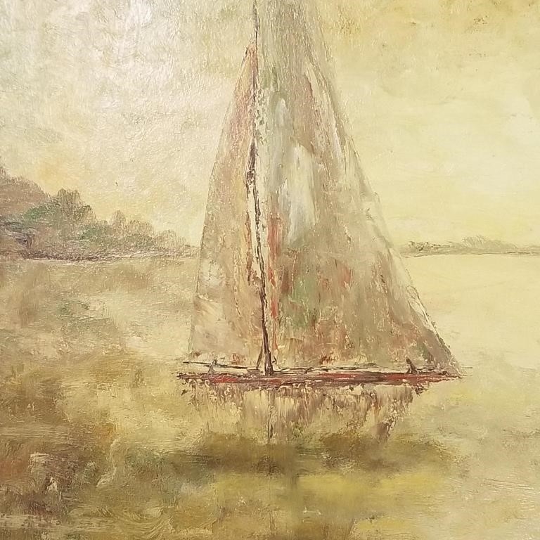 Artwork by Alice Moren Stolpe, Minnesota/Wisconsin, Made of oil painting on board