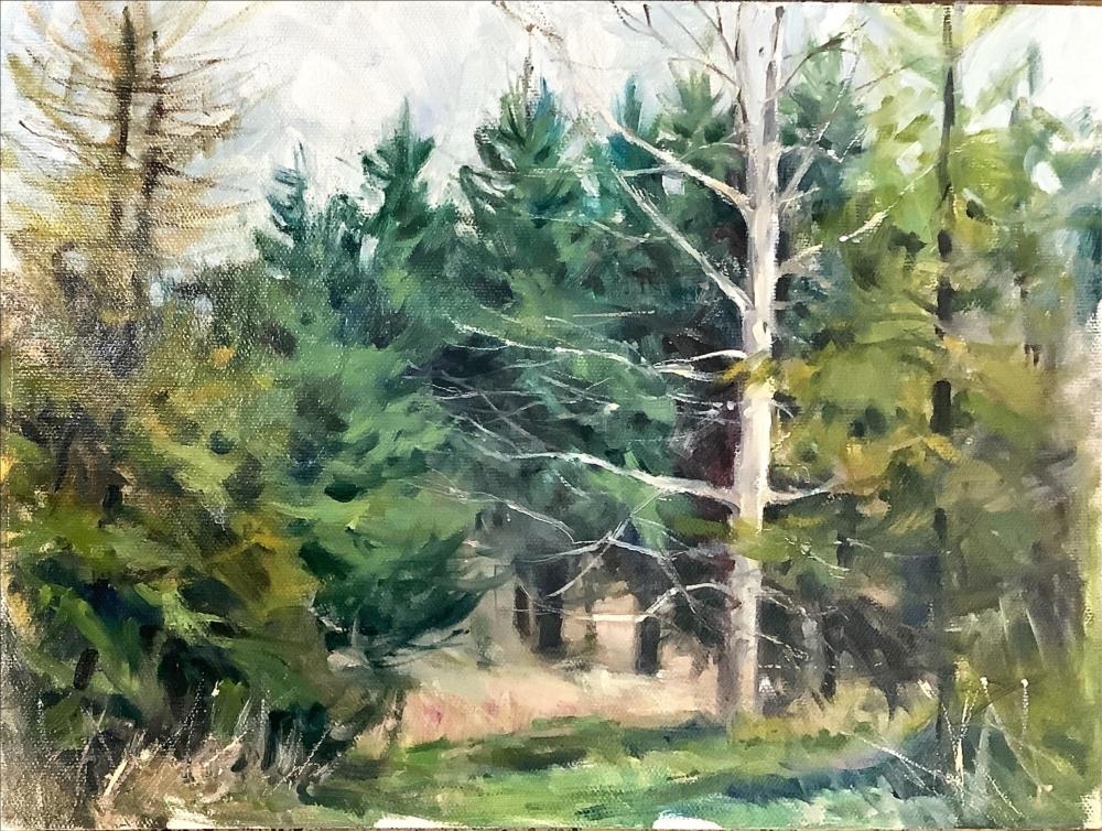 Artwork by Fritz Hoffman, Three Fritz Hoffman Oil Painting Paintings measure 16” x 12, Made of Oil Painting Painting