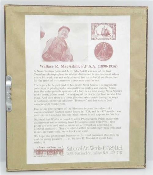 Wallace Robinson MacAskill | WALLACE R. MACASKILL WANDERLUST,N.S FRAMED ...