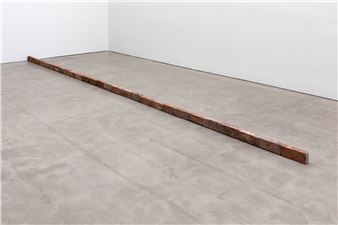 Carl Andre - Paula Cooper Gallery, New York (534 W 21st)