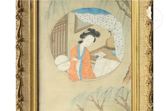 Portrait of Li Xiangjun - Chinese School, 20th Century