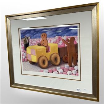 Revolution, limited edition colour print, numbered - Sarah Jane Szikora