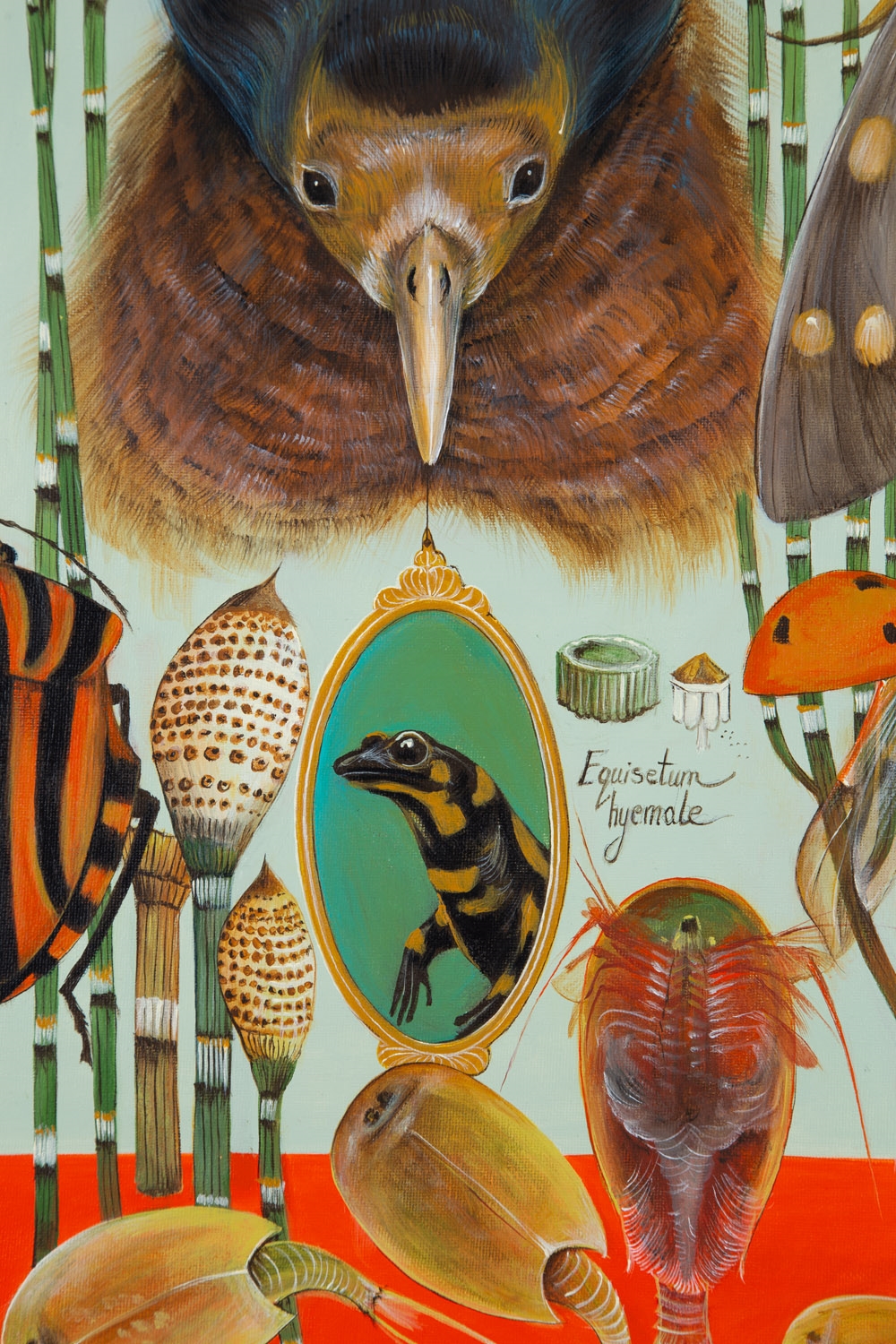 Adelajda Kot | Bojownik i Salamandra (2024) | MutualArt