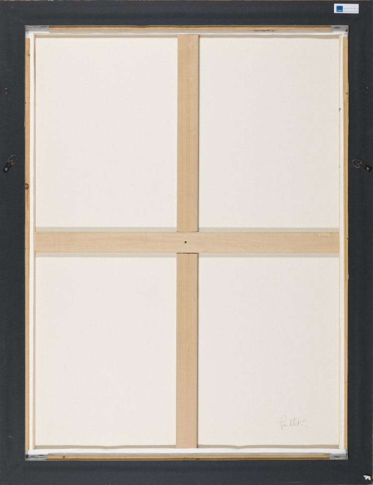 Artwork by Charles Pachter, The Painted Flag, Made of acrylic on canvas