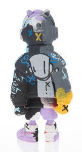 Artwork by Chris RWK, Custom Painted UNK/Z MK1, Made of Painted cast vinyl