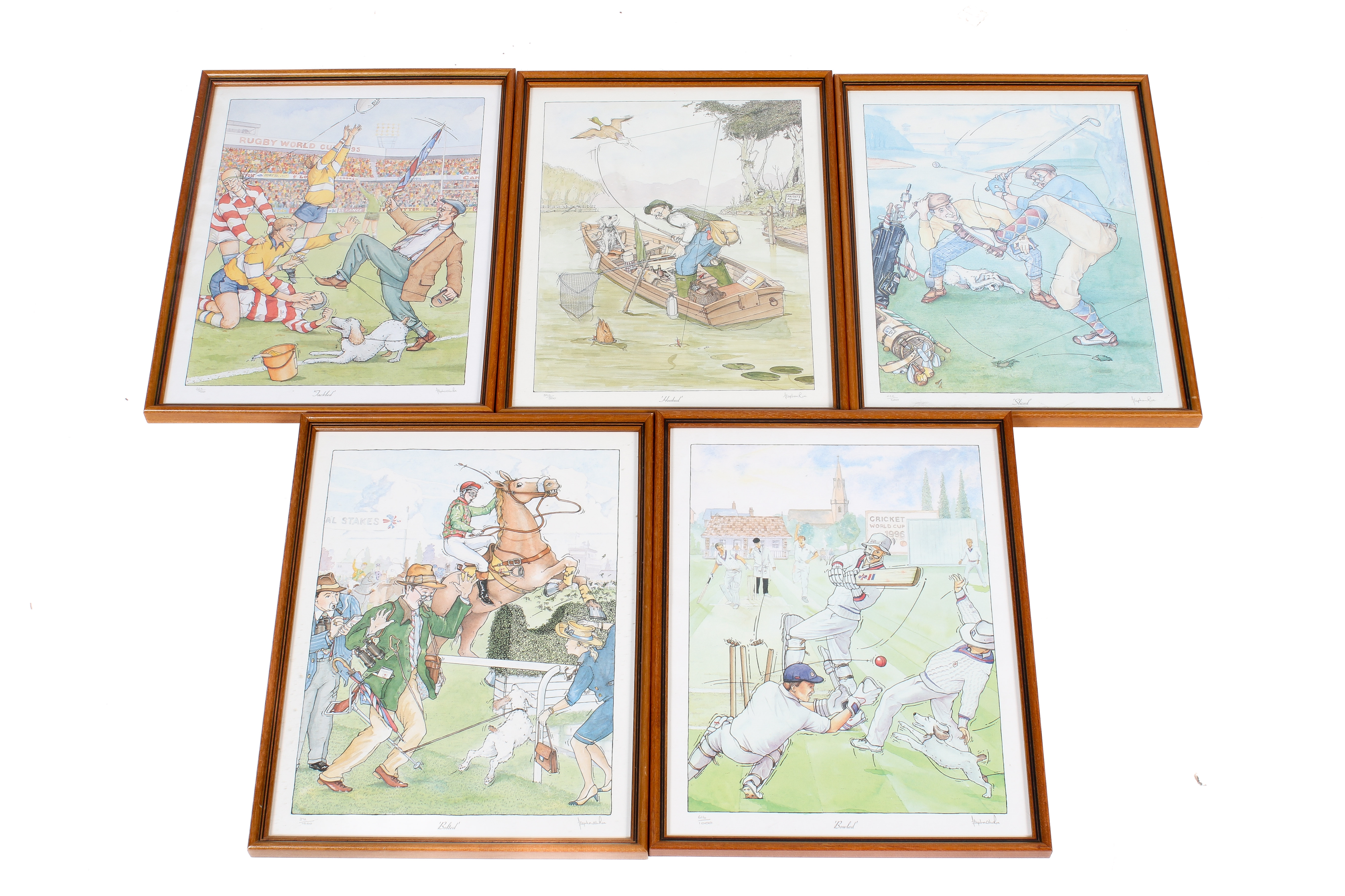 Stephen Rae | Five Stephen Rae signed limited edition prints | MutualArt