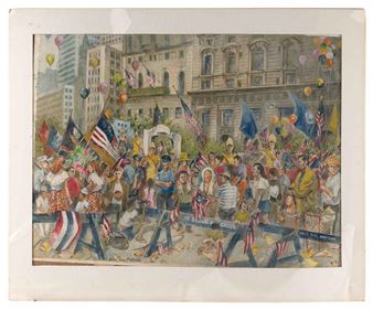 New York City parade - Jack Paul Maroon