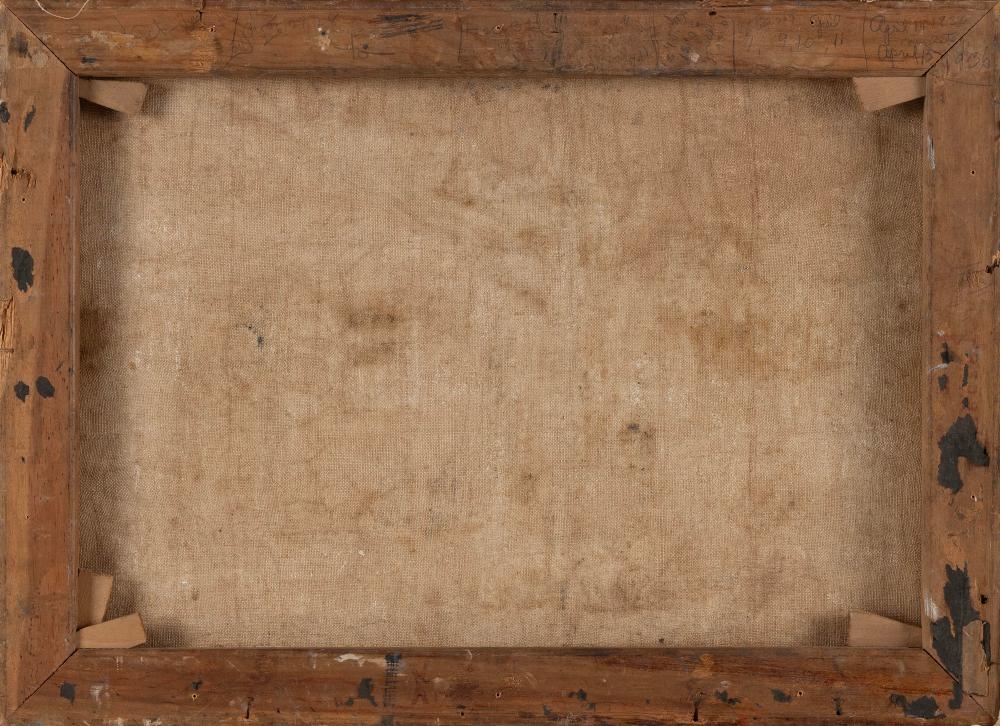 Artwork by Jean Eleanor Peacock, Lively street scene, possibly Virginia, Made of Oil on canvas